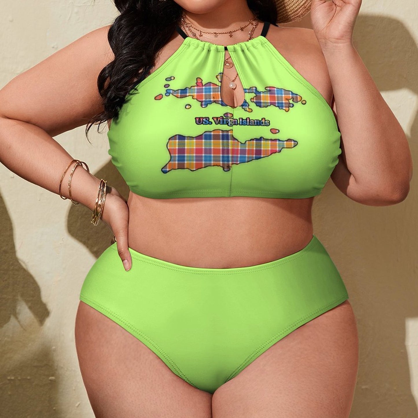 2pc Plus Halter (BK2040)