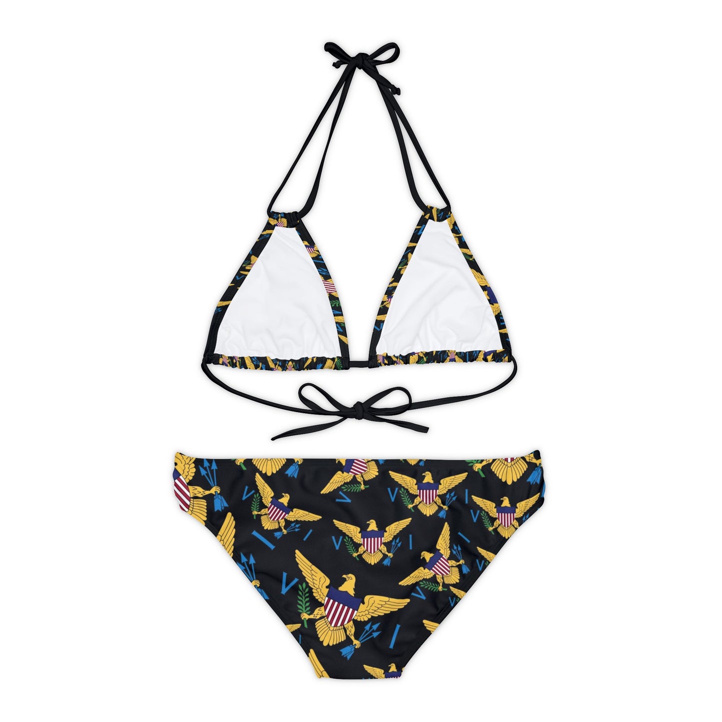 Strappy Bikini Set (AOP)