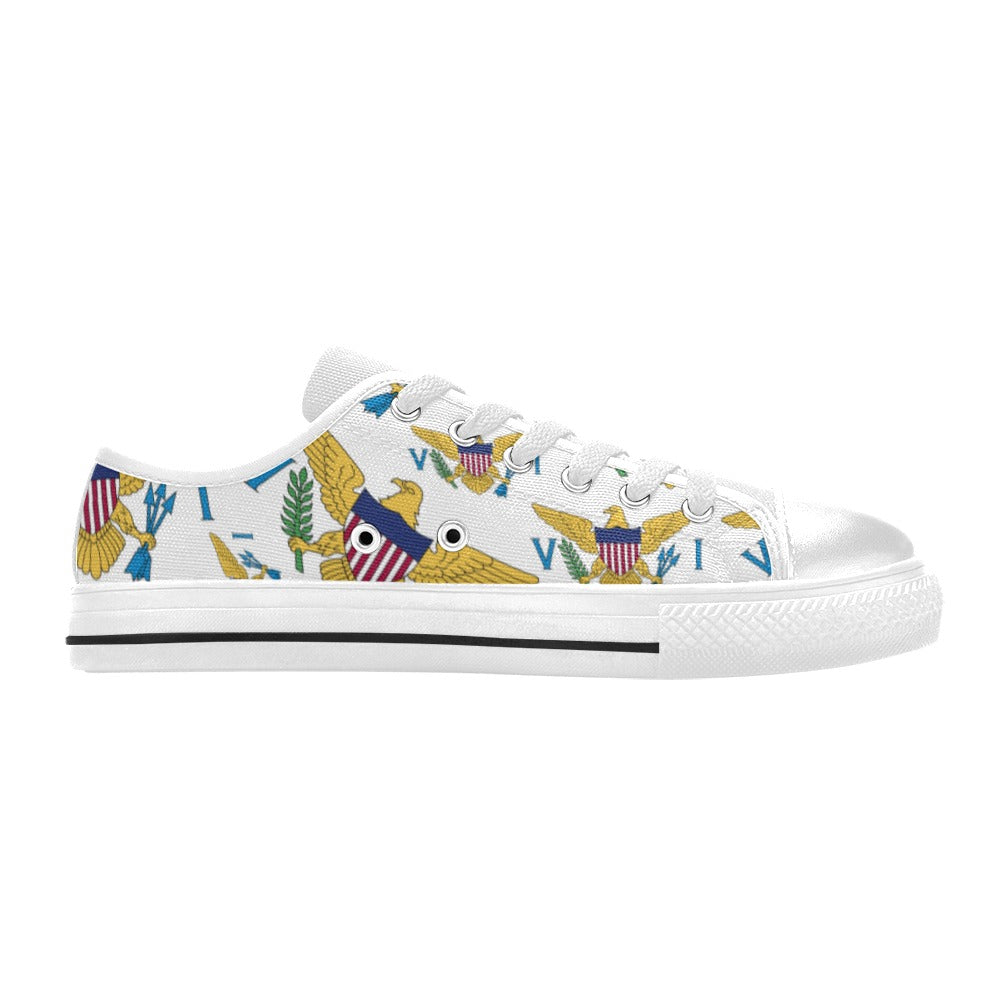 Women's Classic Canvas Shoes (Model 018)_White