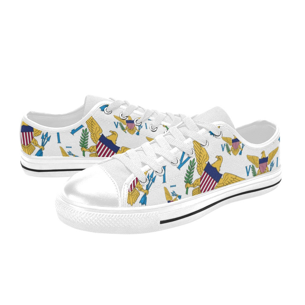 Women's Classic Canvas Shoes (Model 018)_White