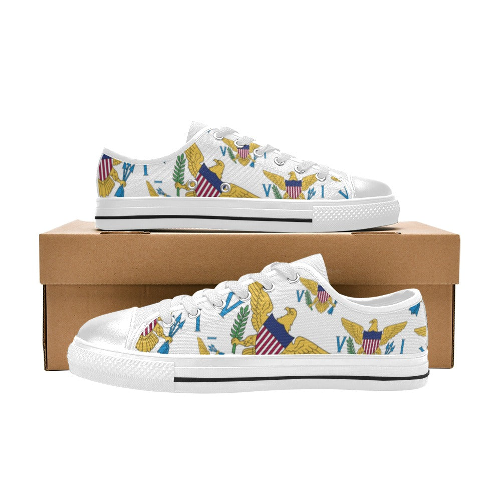 Women's Classic Canvas Shoes (Model 018)_White