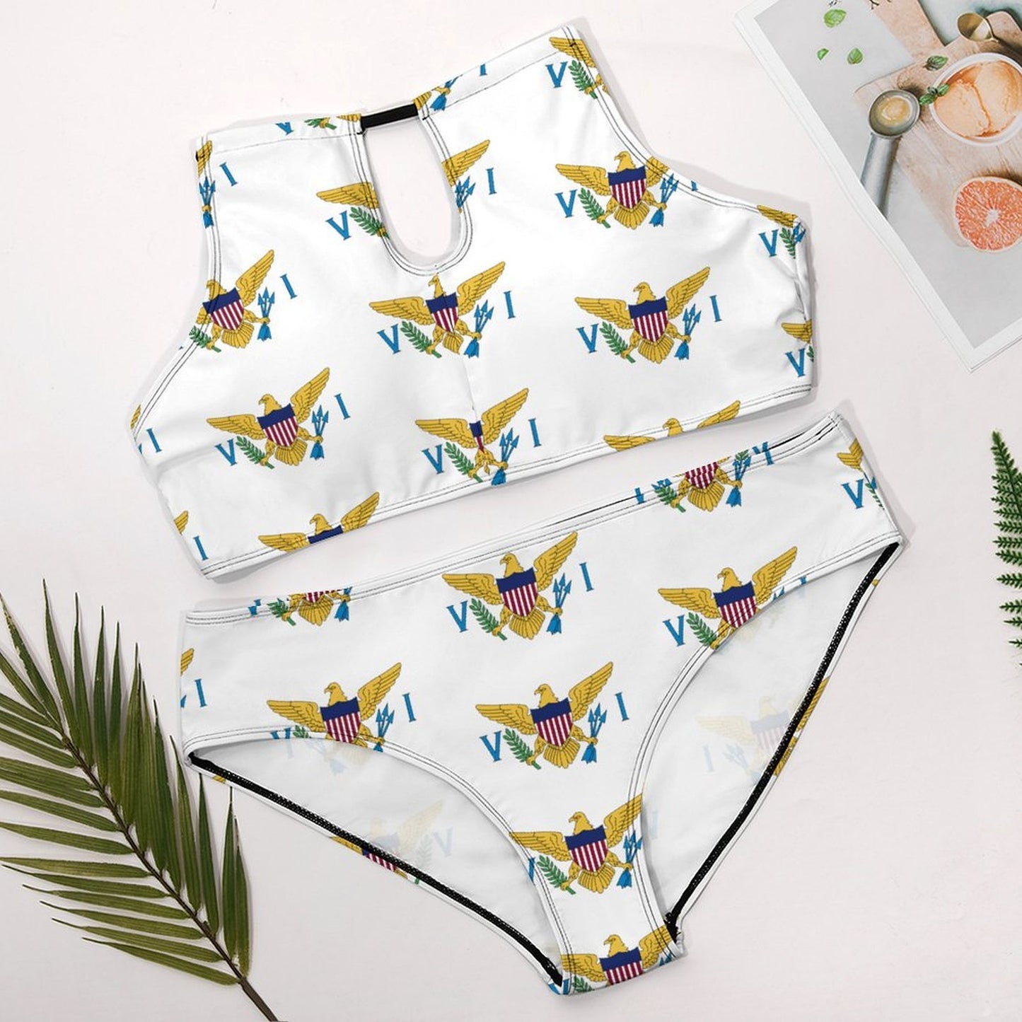 2pc Plus Halter (BK2040)