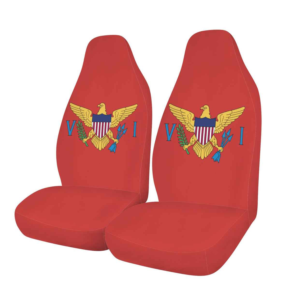 Virgin Islands Front Car Seat Covers – 2-Piece Set | VI Pride 🇻🇮