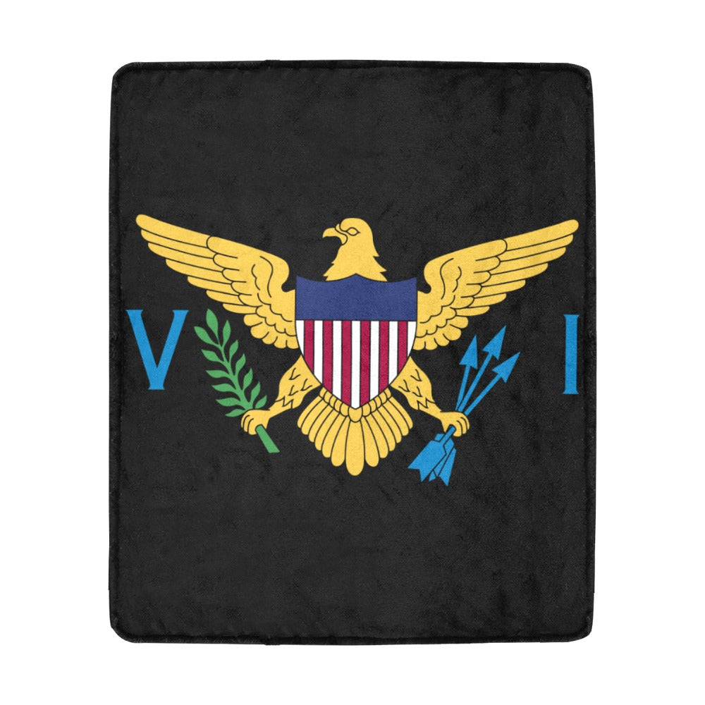Virgin Islands Ultra Soft Fleece Blanket | VI Pride Blanket 🇻🇮