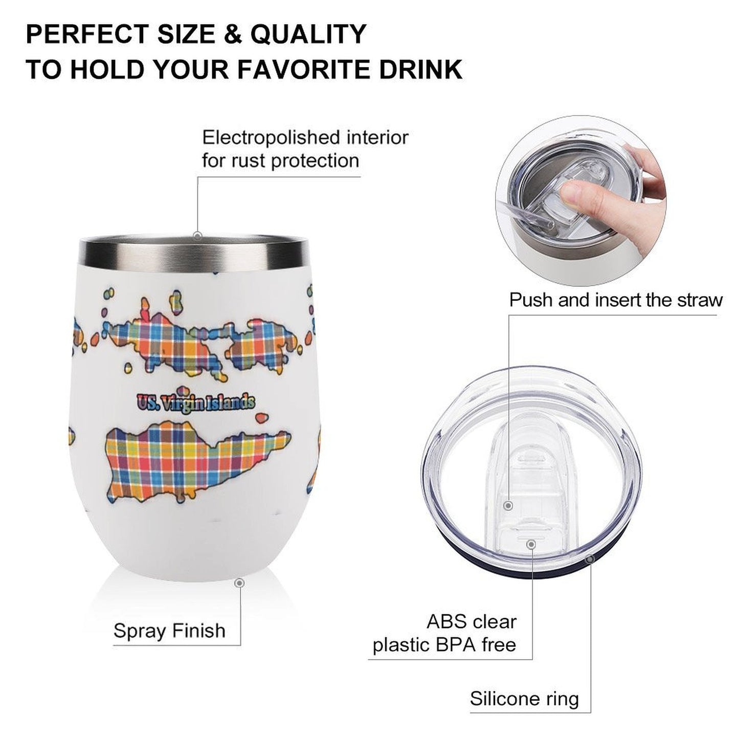 WT_3Islands_Madras_White Wine Tumbler (12oz)