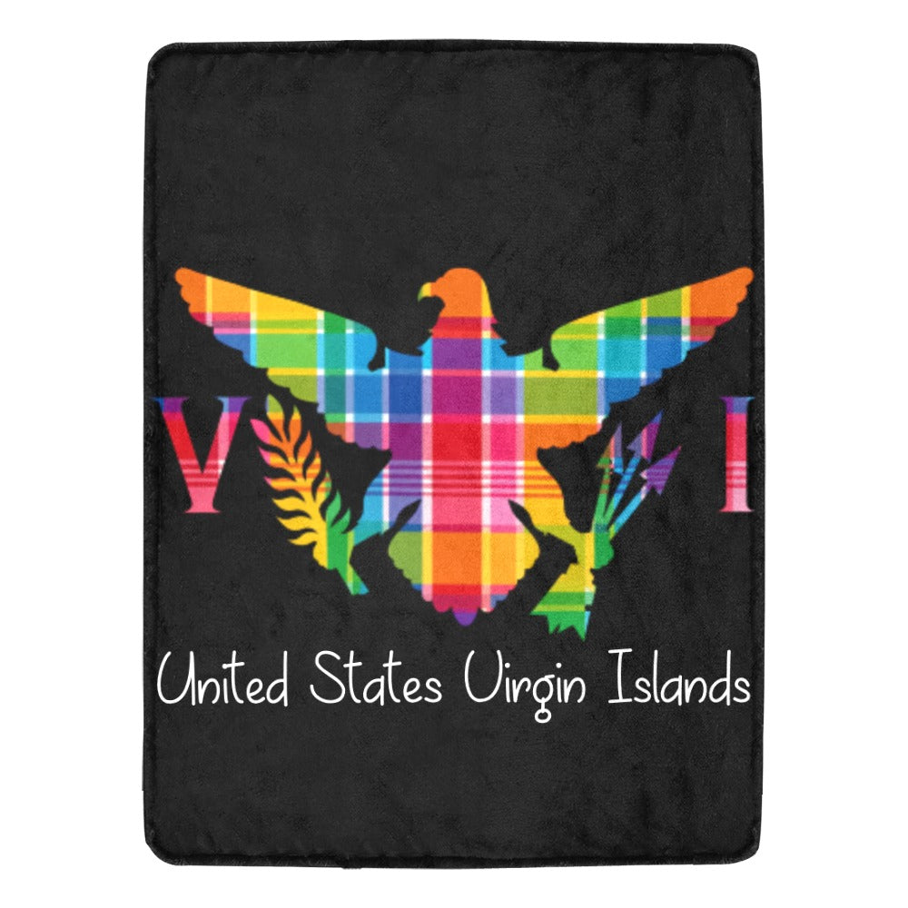 Virgin Islands Ultra Soft Fleece Blanket | VI Pride Blanket 🇻🇮