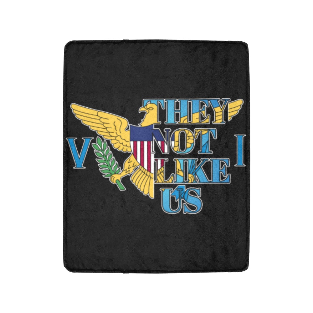 Virgin Islands Ultra Soft Fleece Blanket | VI Pride Blanket 🇻🇮
