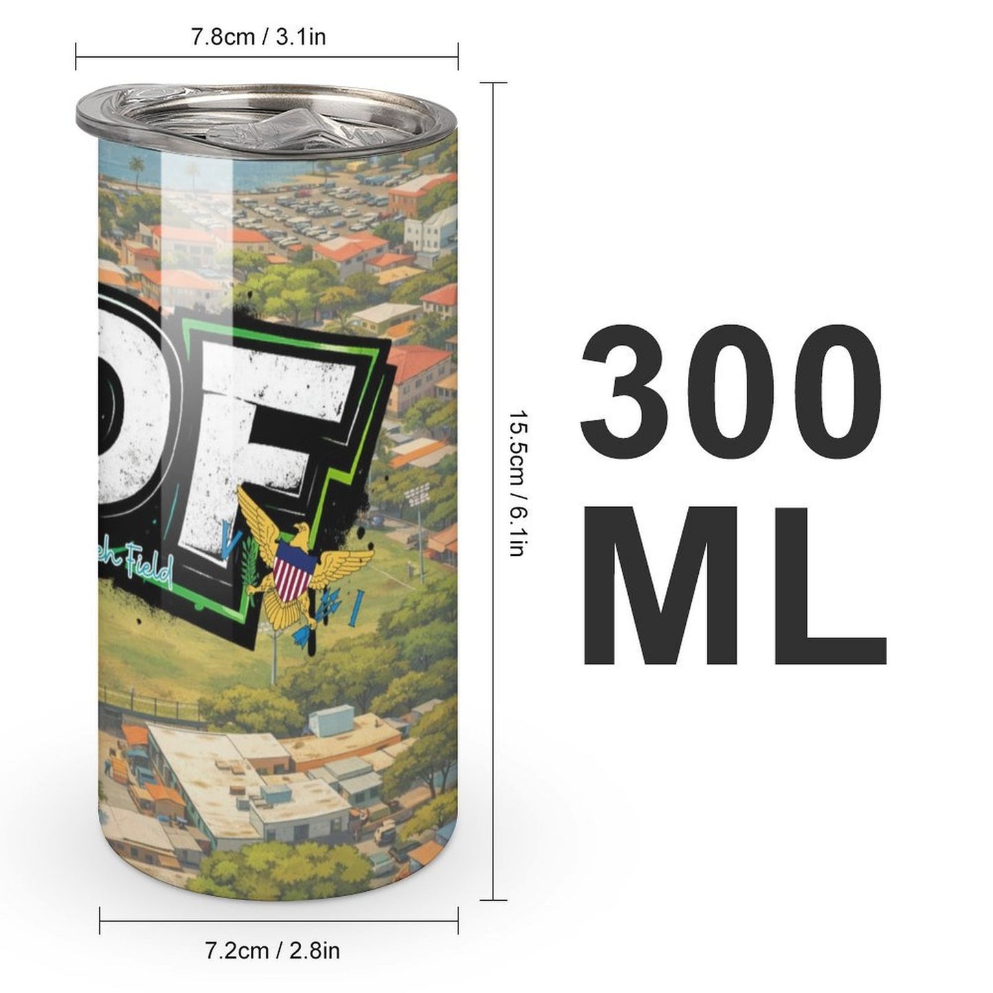 RDF 20oz Straight Tumbler