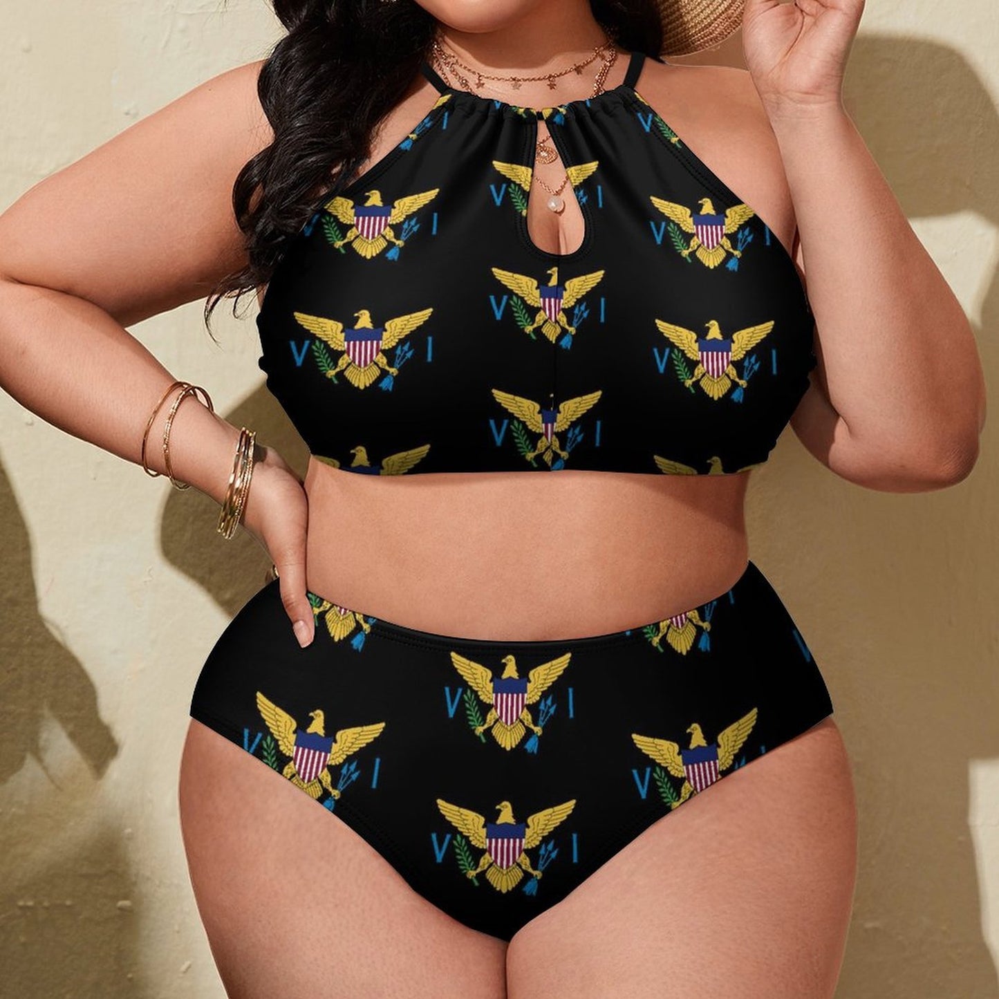 2pc Plus Halter (BK2040)