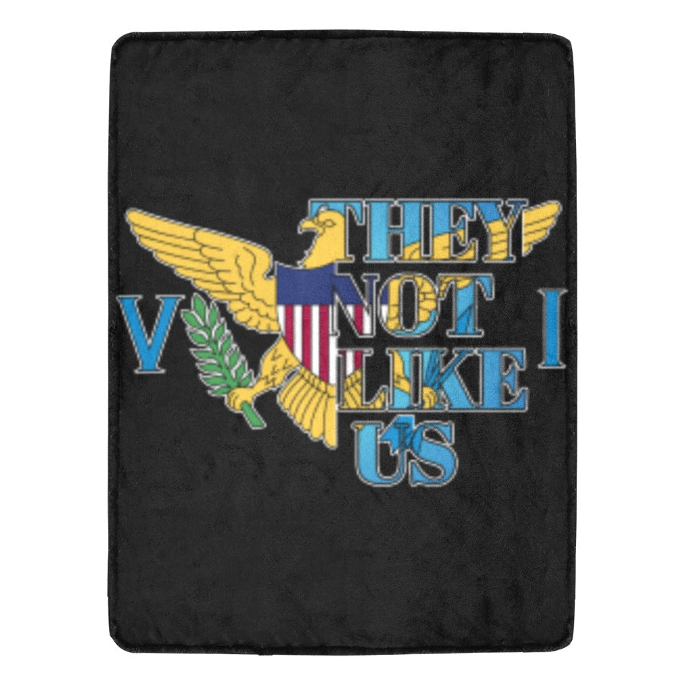Virgin Islands Ultra Soft Fleece Blanket | VI Pride Blanket 🇻🇮