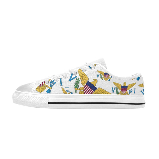 Women's Classic Canvas Shoes (Model 018)_White