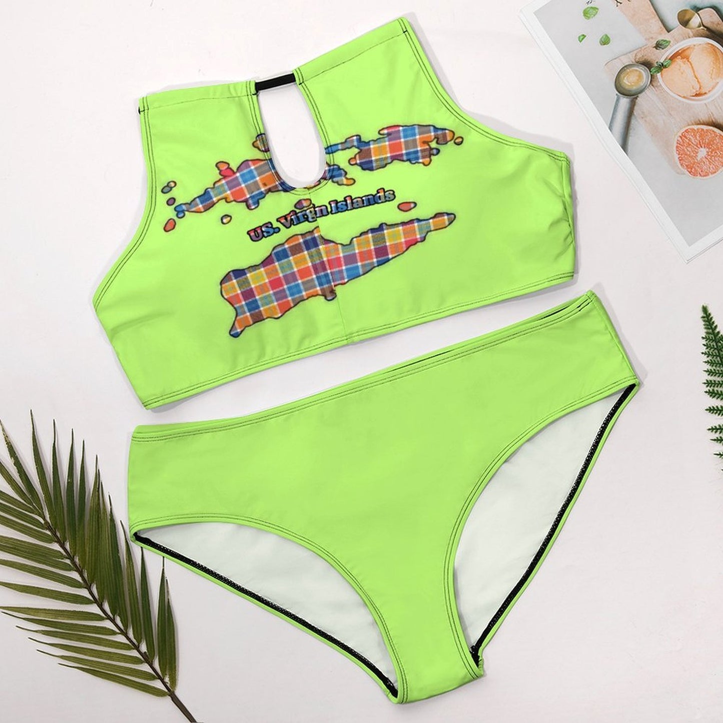 2pc Plus Halter (BK2040)