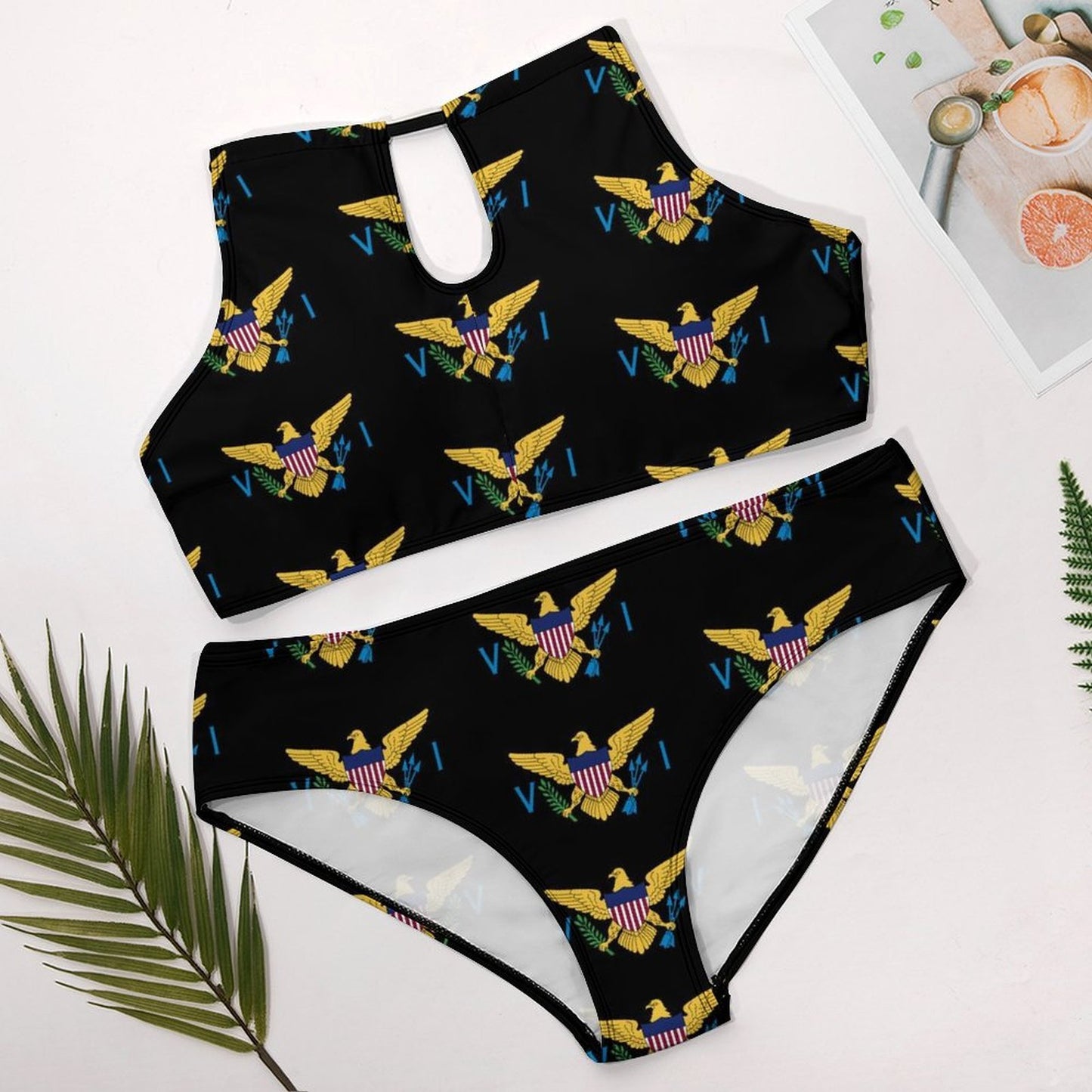 2pc Plus Halter (BK2040)