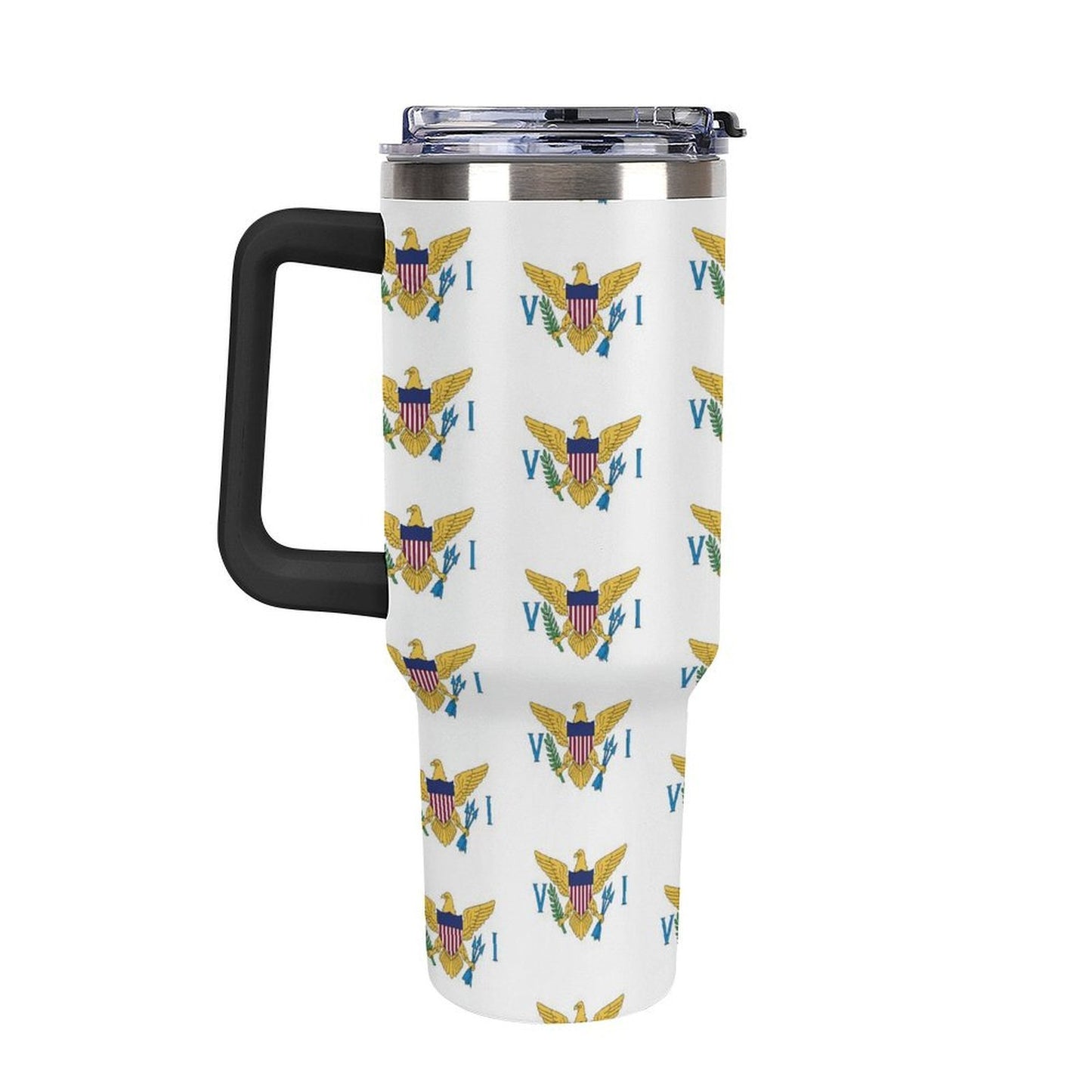 40oz Tumbler with Multi-Color Handle options